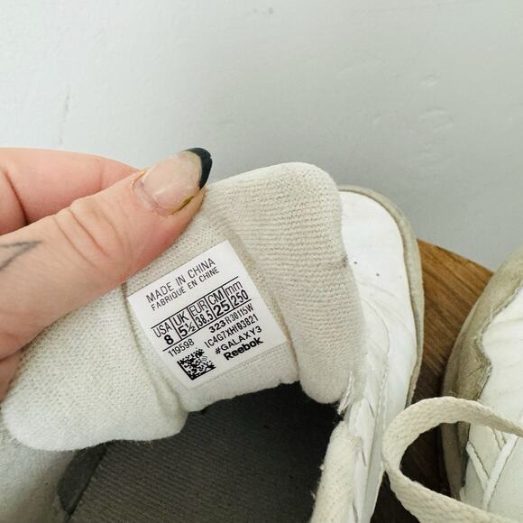 Reebok Classic Harman Run Women’s White And Gray Sneakers Women’s Size 8 - Picture 10 of 11